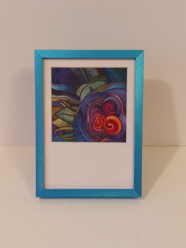 Original handpainted framed - original,