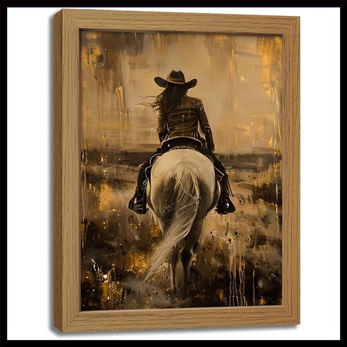 Beautiful cowgirl horse - beautiful,